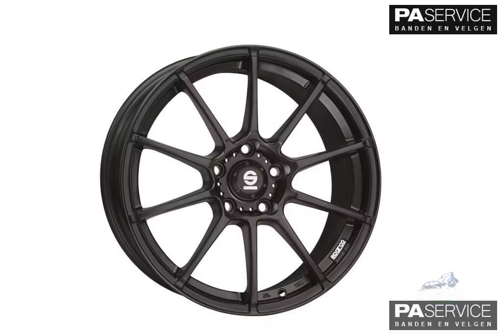 Nw 17 inch Matblack Sparco Mini F56 F57 set inc Hankook TPMS llantas usado en Menorca