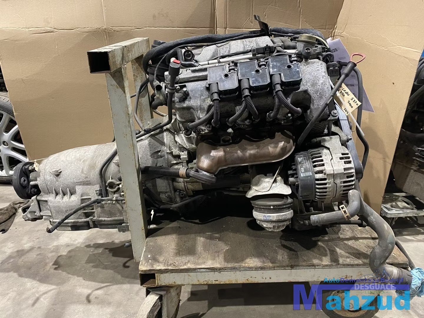 Motor MERCEDES S S320 W220 3.2 V6 motor 112944 MOTOR motor completo usado en Menorca foto 11