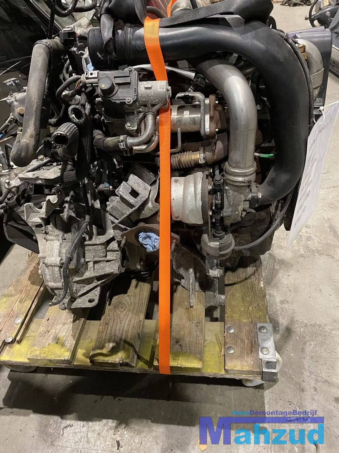 Motor NISSAN QASHQAI 1.5 DCI motor K9KD430 K9K430 motor completo usado en Menorca foto 10