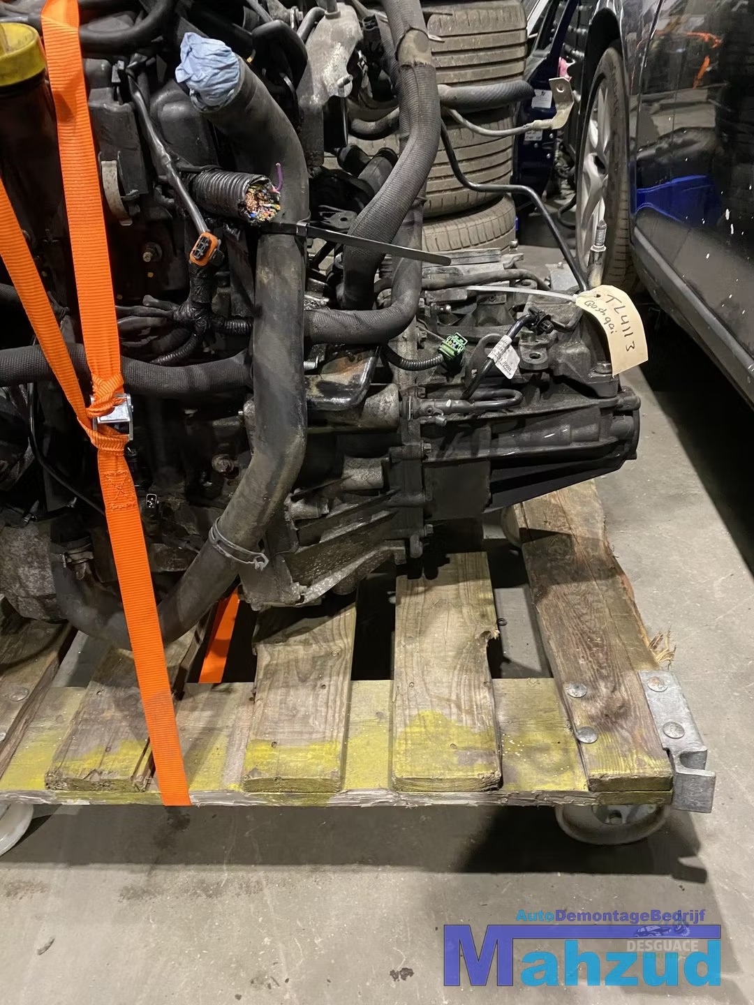 Motor NISSAN QASHQAI 1.5 DCI motor K9KD430 K9K430 motor completo usado en Menorca foto 6