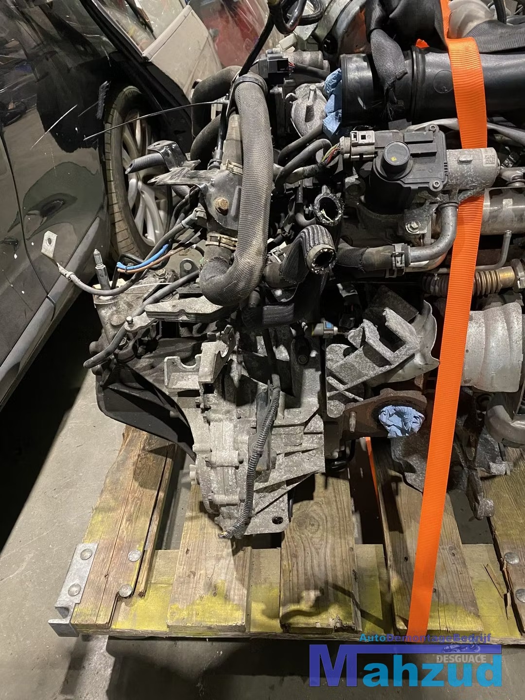 Motor NISSAN QASHQAI 1.5 DCI motor K9KD430 K9K430 motor completo usado en Menorca foto 8