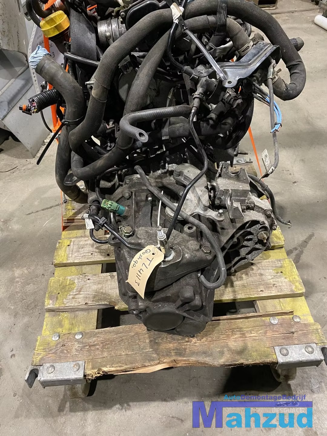 Motor NISSAN QASHQAI 1.5 DCI motor K9KD430 K9K430 motor completo usado en Menorca foto 9