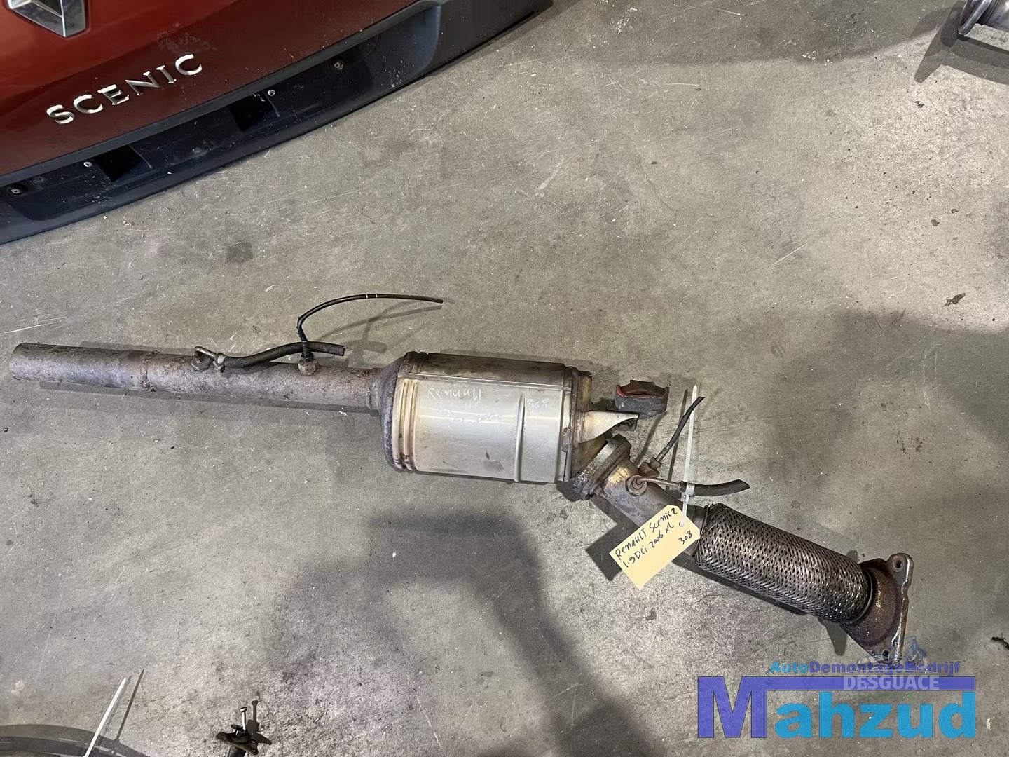 Catalizadores RENAULT SCENIC 2 1.9 DCI Roetfilter 8200188039 catalizadores usado en Menorca