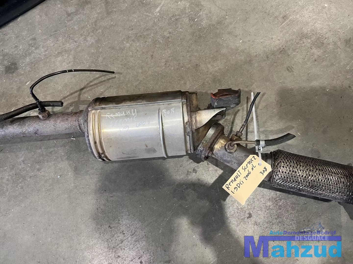 Catalizadores RENAULT SCENIC 2 1.9 DCI Roetfilter 8200188039 catalizadores usado en Menorca foto 2