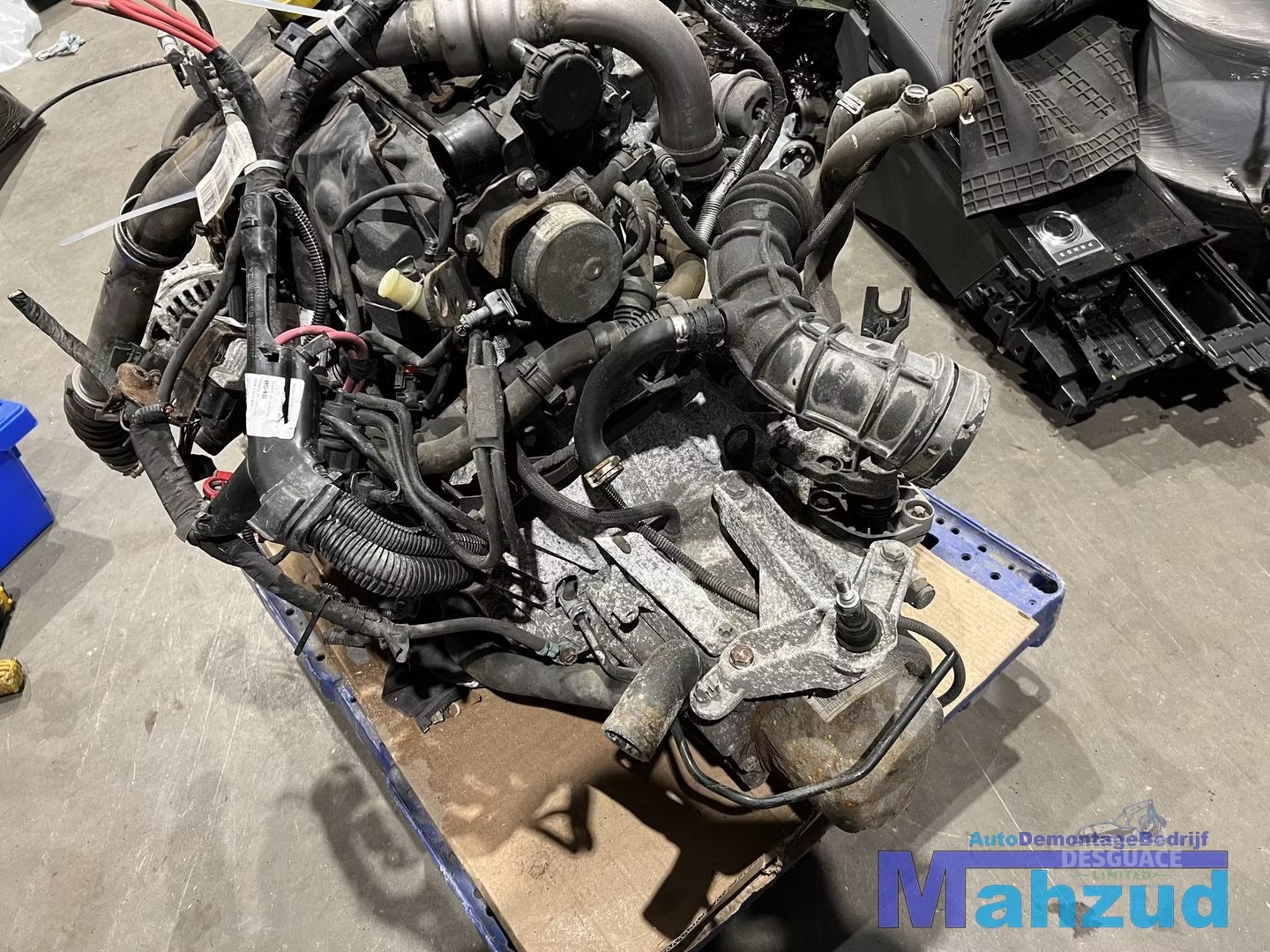 Motor CLIO 3 1.5 DCI Motor motor K9K766 caja de cambios JRQ motor completo usado en Menorca foto 6