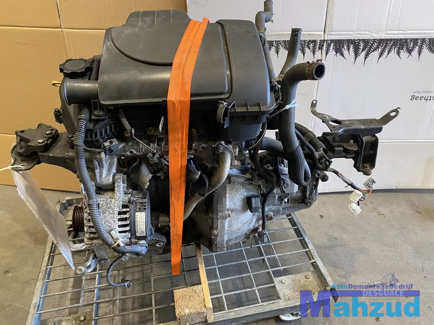 Motor PEUGEOT 107 C1 AYGO 1.0 1KR Motor motor 2005-2014 motor completo usado en Menorca foto 4