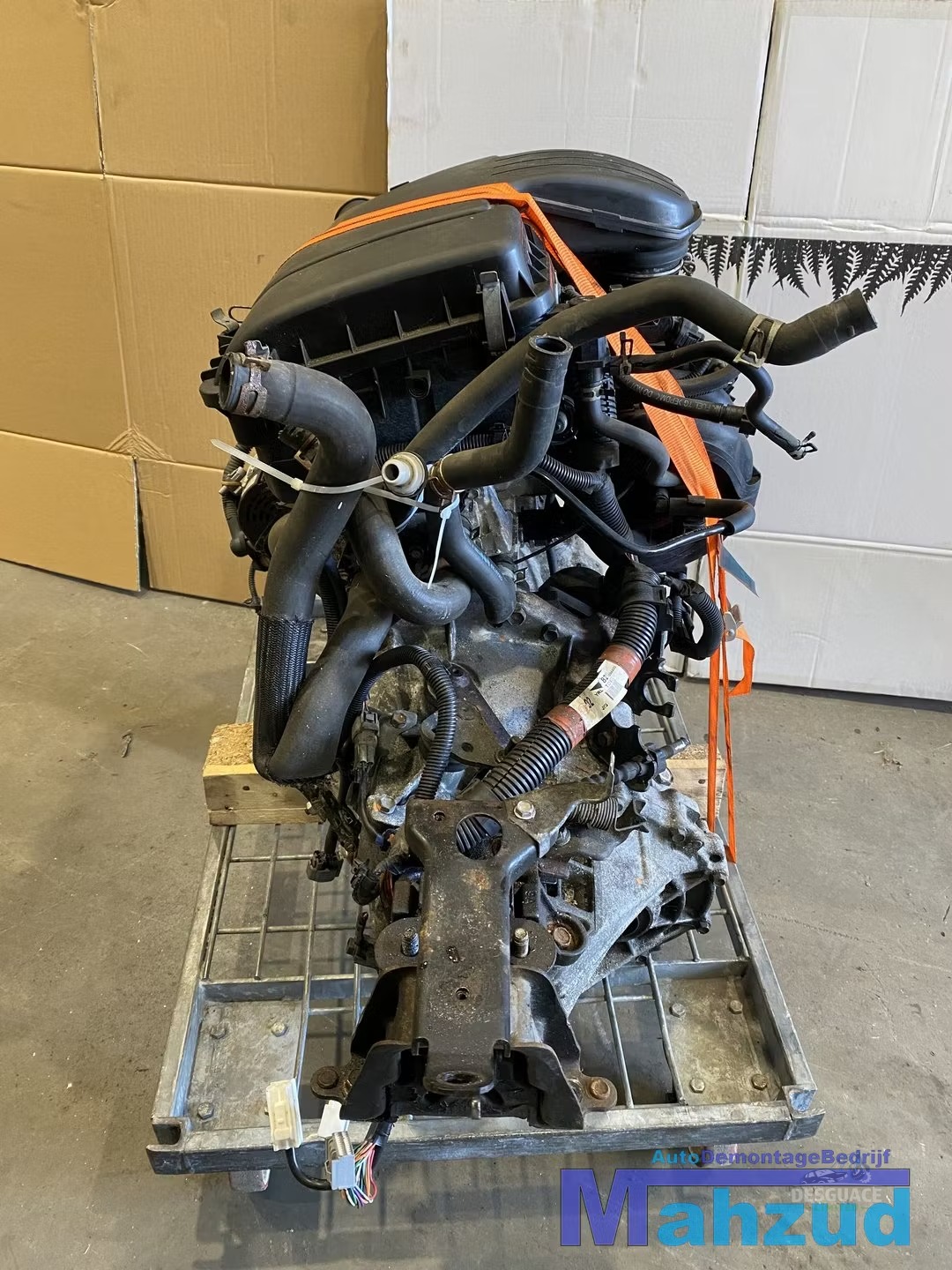 Motor PEUGEOT 107 C1 AYGO 1.0 1KR Motor motor 2005-2014 motor completo usado en Menorca foto 6