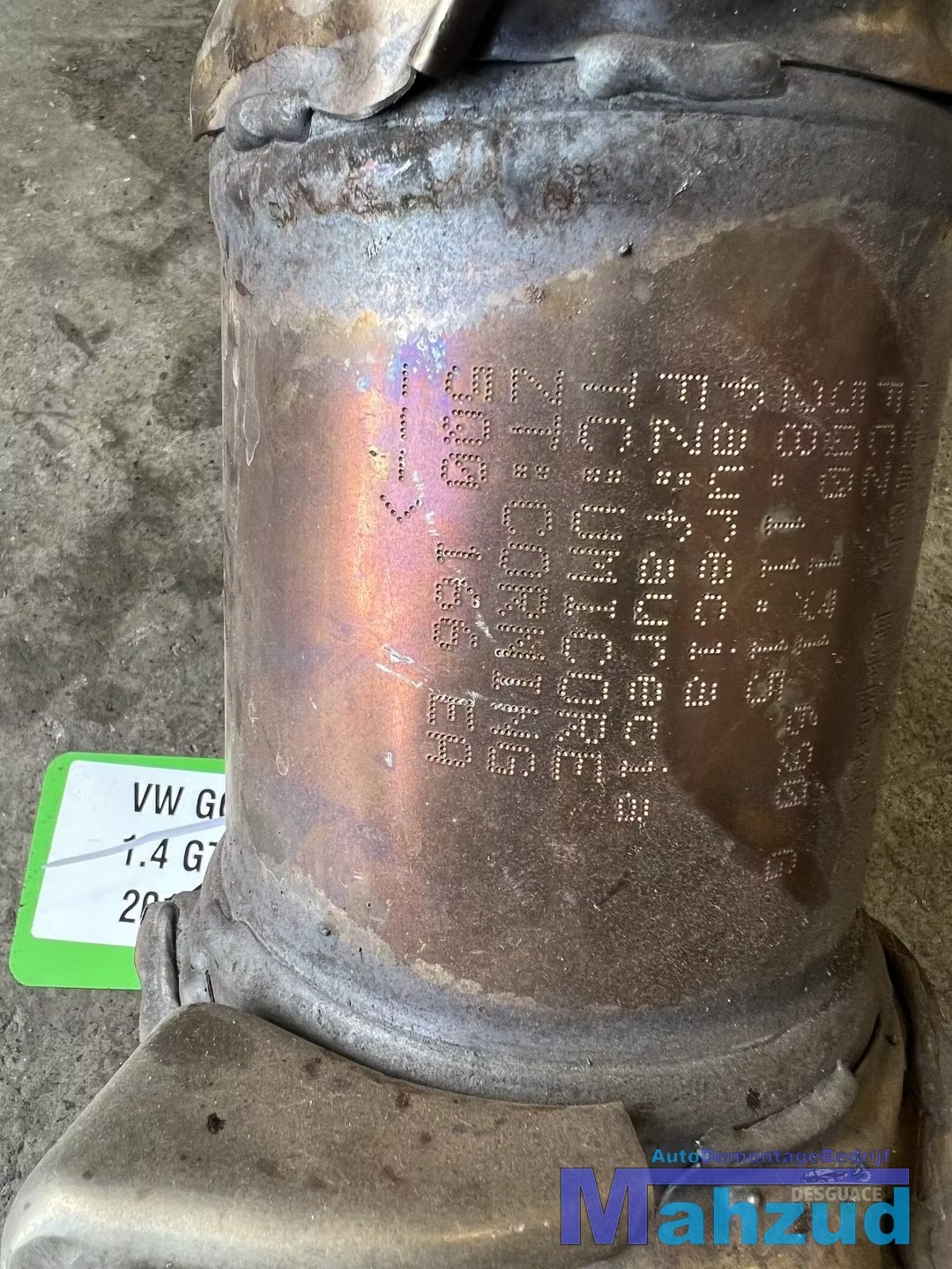 Catalizadores VW GOLF 7 1.4 GTE Catalizador + open pijp klep 2012-2019 catalizadores usado en Menorca foto 5