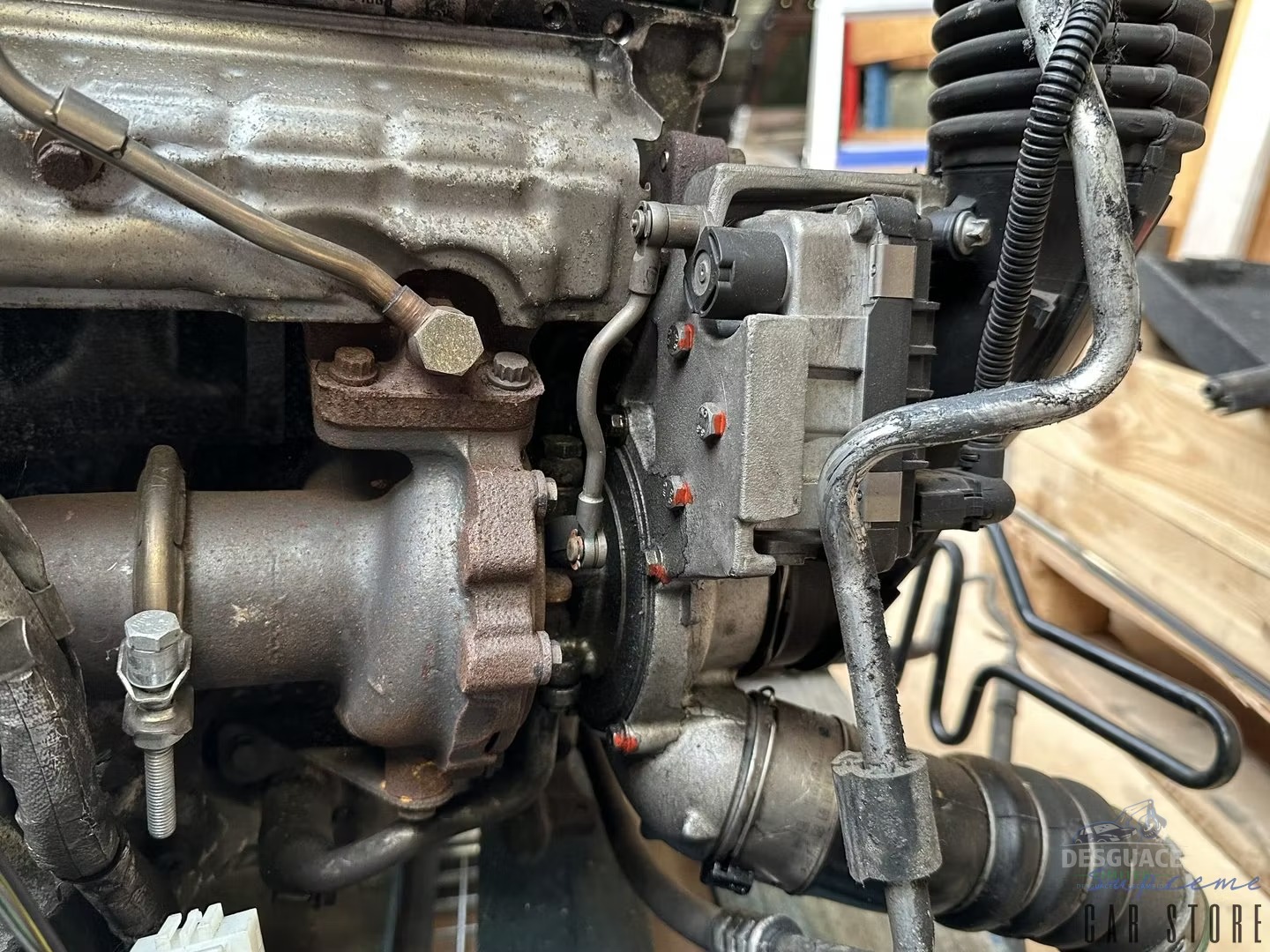 Motor BMW N47D20 motor 180.000km 2010 motor completo usado en Menorca foto 9