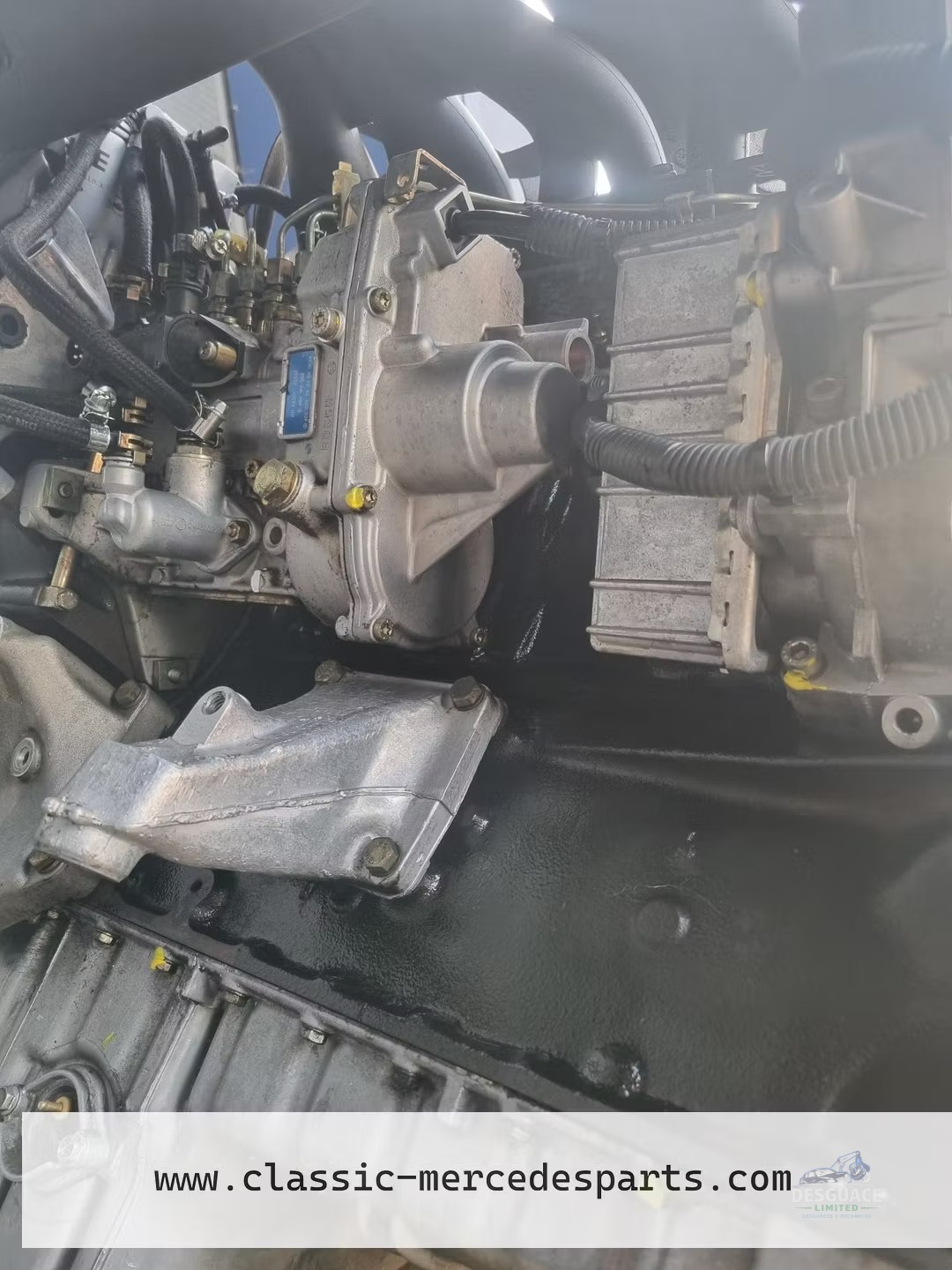 motor Mercedes 250 turbodiesel om605.960 motor completo usado en Menorca foto 2