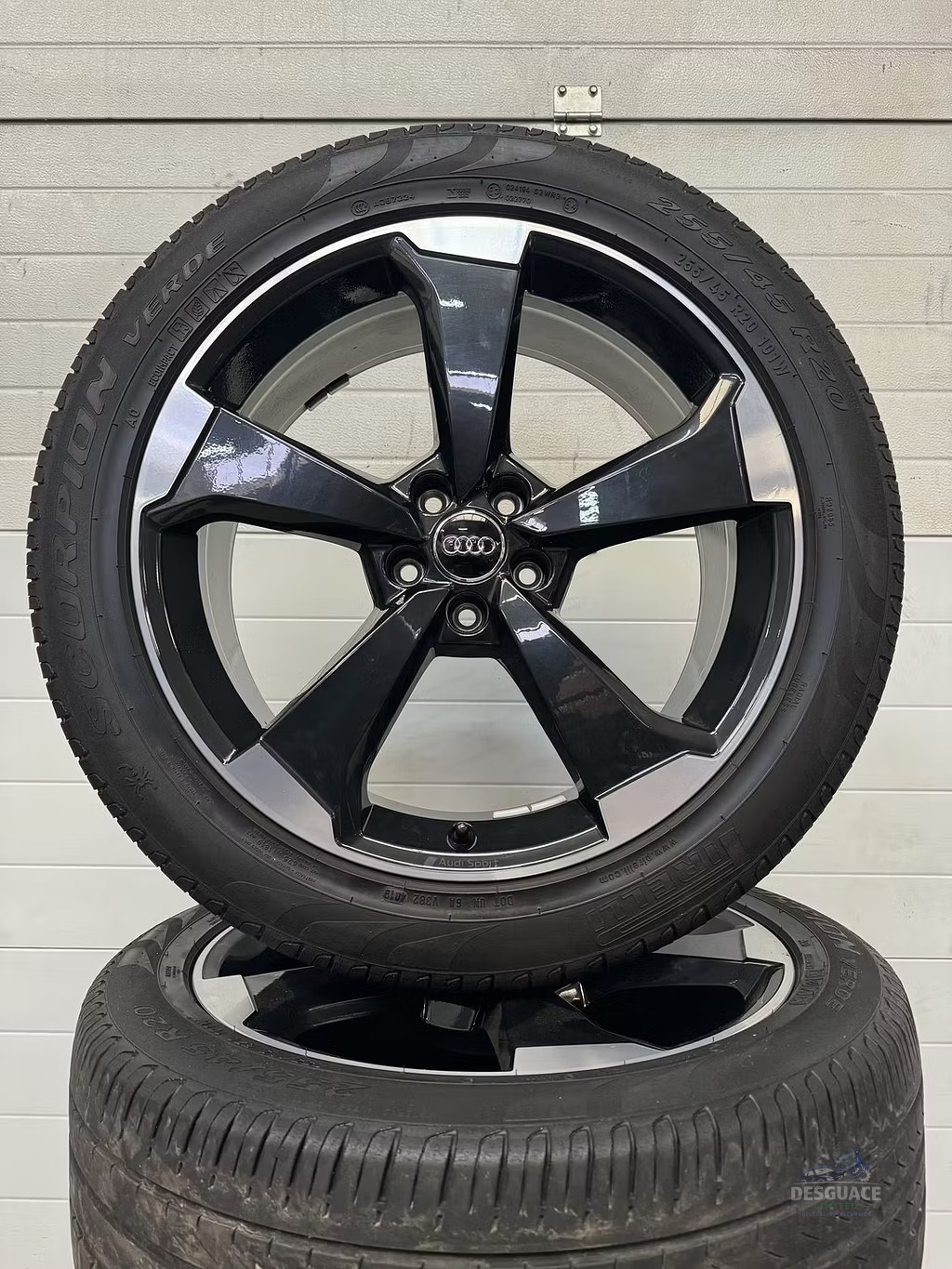 Llantas 20’’ AUDI Q5 SQ5 llantas neumaticos de verano ROTOR BLACK AUDI SPORT originalinalinalinal SET 2 llantas usado en Menorca