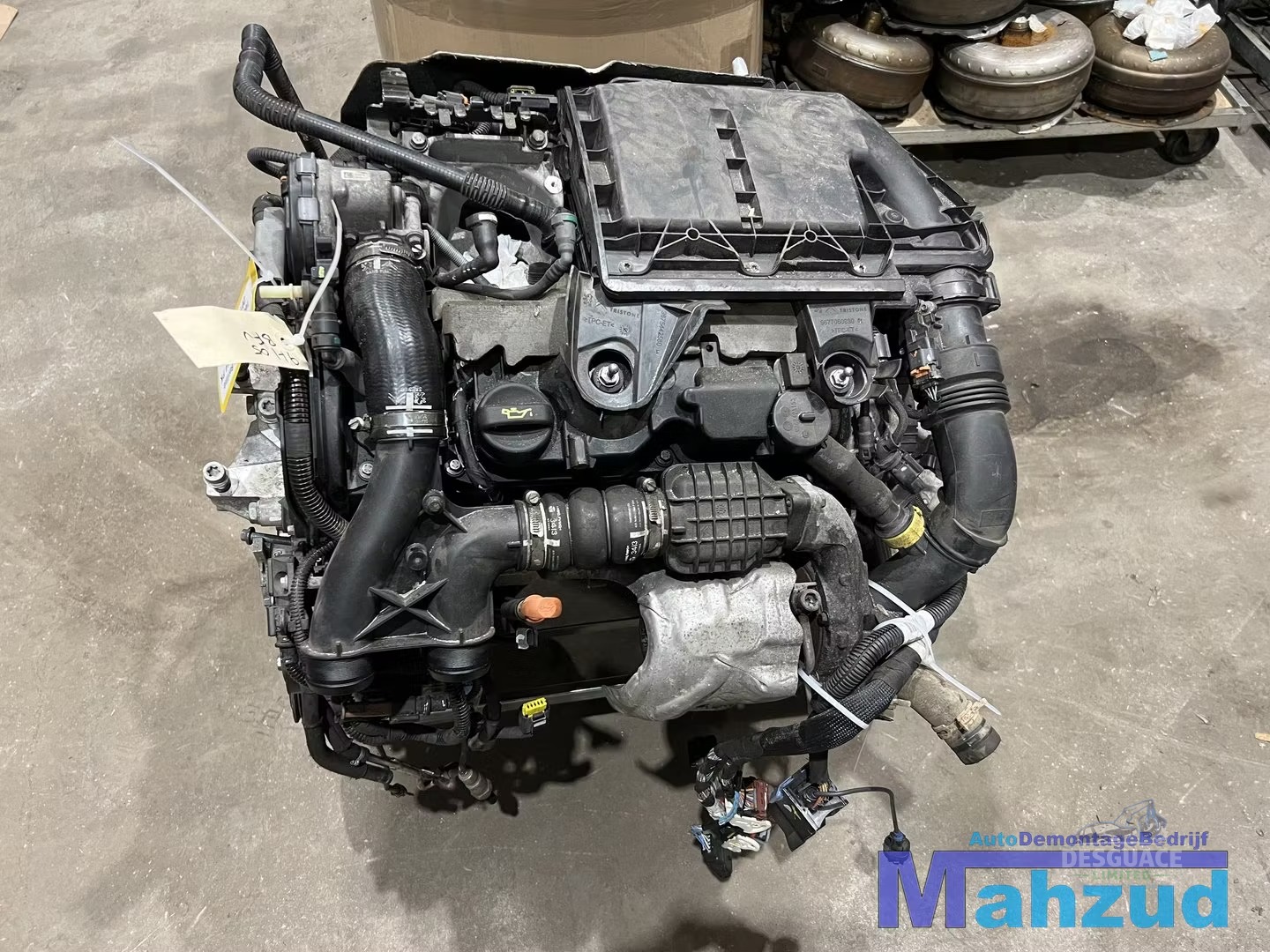 Motor PEUGEOT CITROEN C4 1.6 HDIF motor motor 9H05 motor completo usado en Menorca