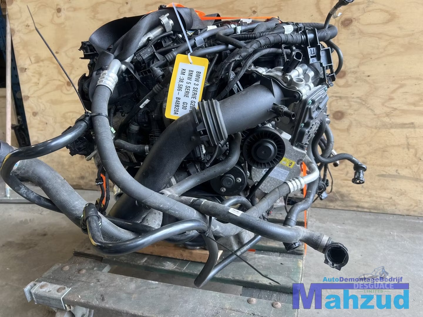 Motor BMW 3 5 Serie G20 2.0 320e motor motor B48B20A motor completo usado en Menorca foto 5