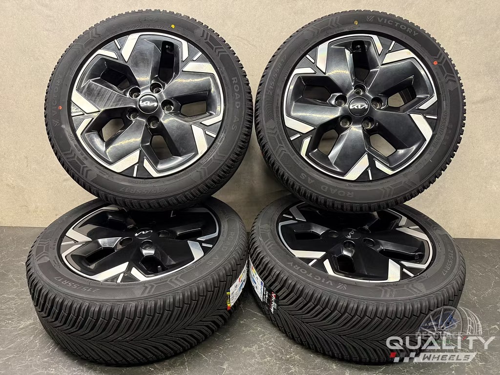17” Kia Niro, Optima, Soul, Hyundai Kona, llantas + Banden 215/55/17 215/55R17 215-55-17 215 55 17 215 55 R 17 2155517 originalinalinalinalinalinal wielen set 17 inch 5x114,3 Mazda CX-3 llantas usado en Menorca