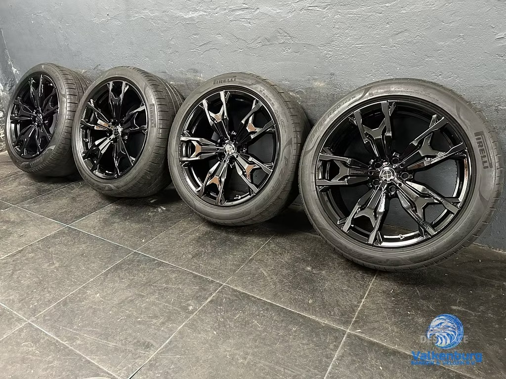 6mm! originalinalinalinalinalinalinal BMW X3 X4 G01 G02 Style 787M 20 inch breedset zwarte llantas 5x112 TPMS neumaticos de verano 245/45R20 Pirelli llantas usado en Menorca