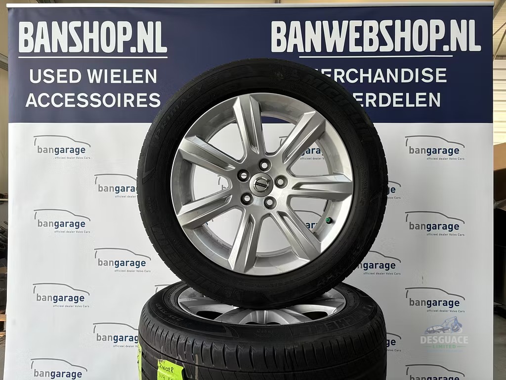 s90/v90 31362838 17" x 8" 7-Spoke Silver Volvo Aluminum wielenset llantas usado en Menorca