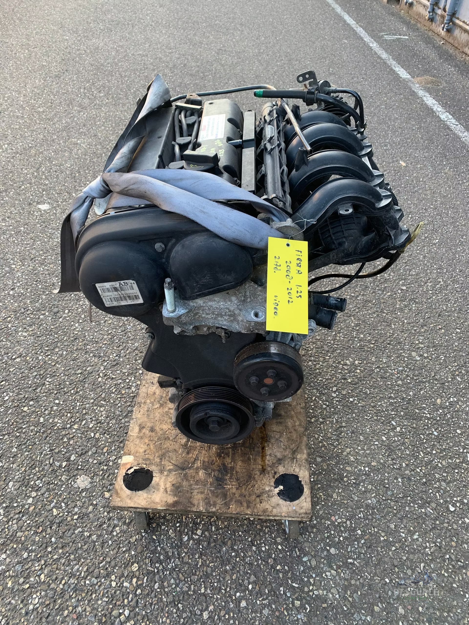 Motor completo ford fiesta 2008 tot 2014 1.25 STJB 217d km motor motor completo usado en Menorca foto 4