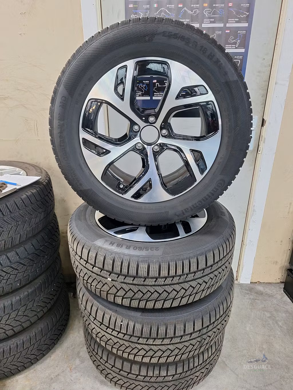 Mercedes GLC Winterset 18 Inch originalinalinalinalinalineel llantas usado en Menorca