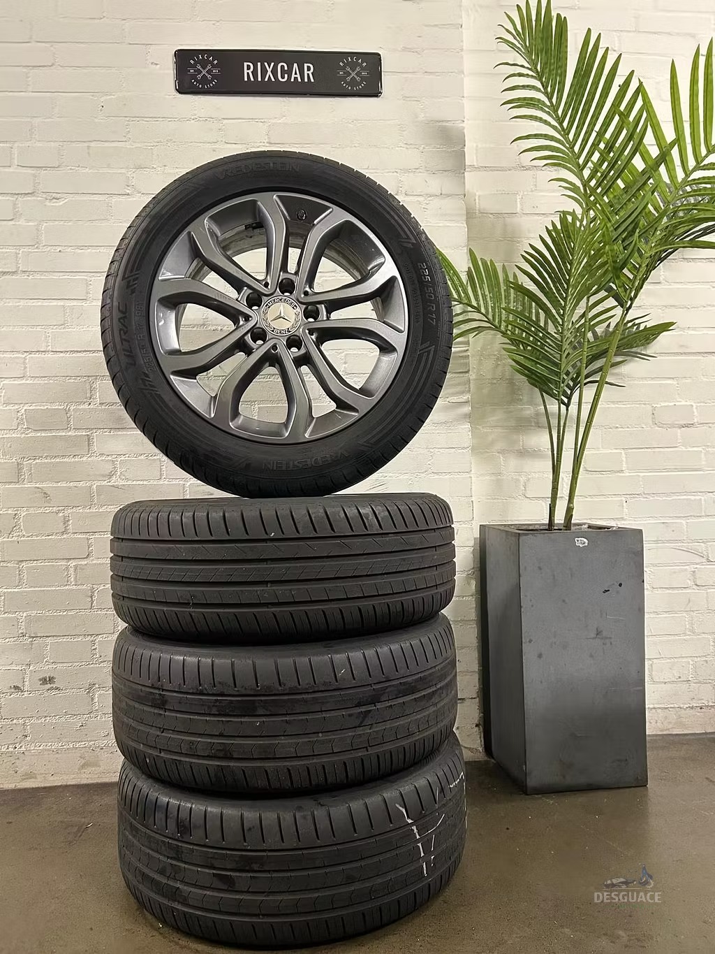 originalinalinalinalinalinal Mercedes llantasset 17INCH + Vredestein neumaticos de verano + TPMS sensoren llantas usado en Menorca