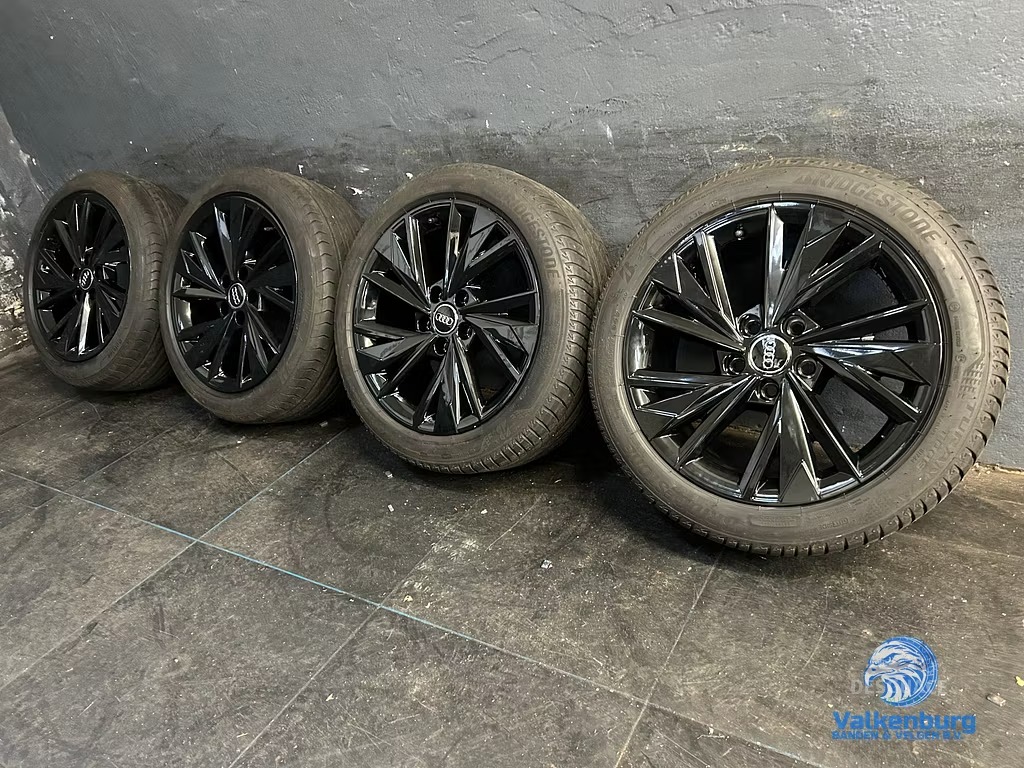6-7mm! originalinalinalinalinalinal Audi A3 8Y 17 inch zwarte llantas 5x112 neumaticos de verano 225/45R17 Bridgestone llantas usado en Menorca