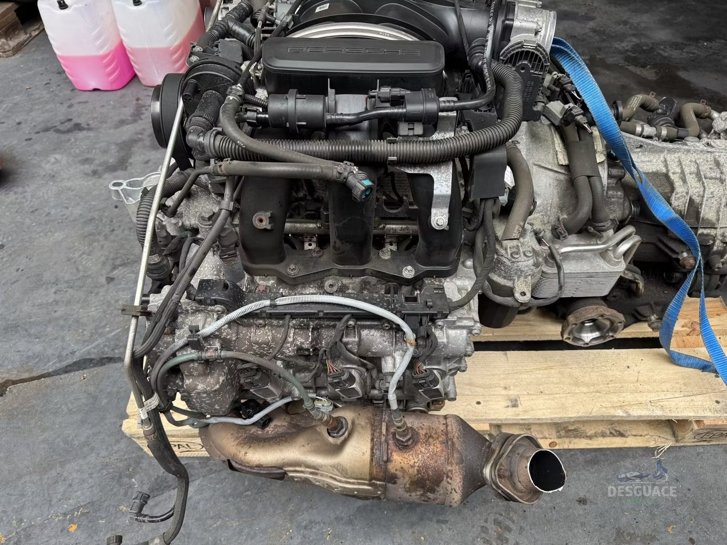 Motor Porsche motor 2,7 ltr MA122 2013 motor completo usado en Menorca foto 5