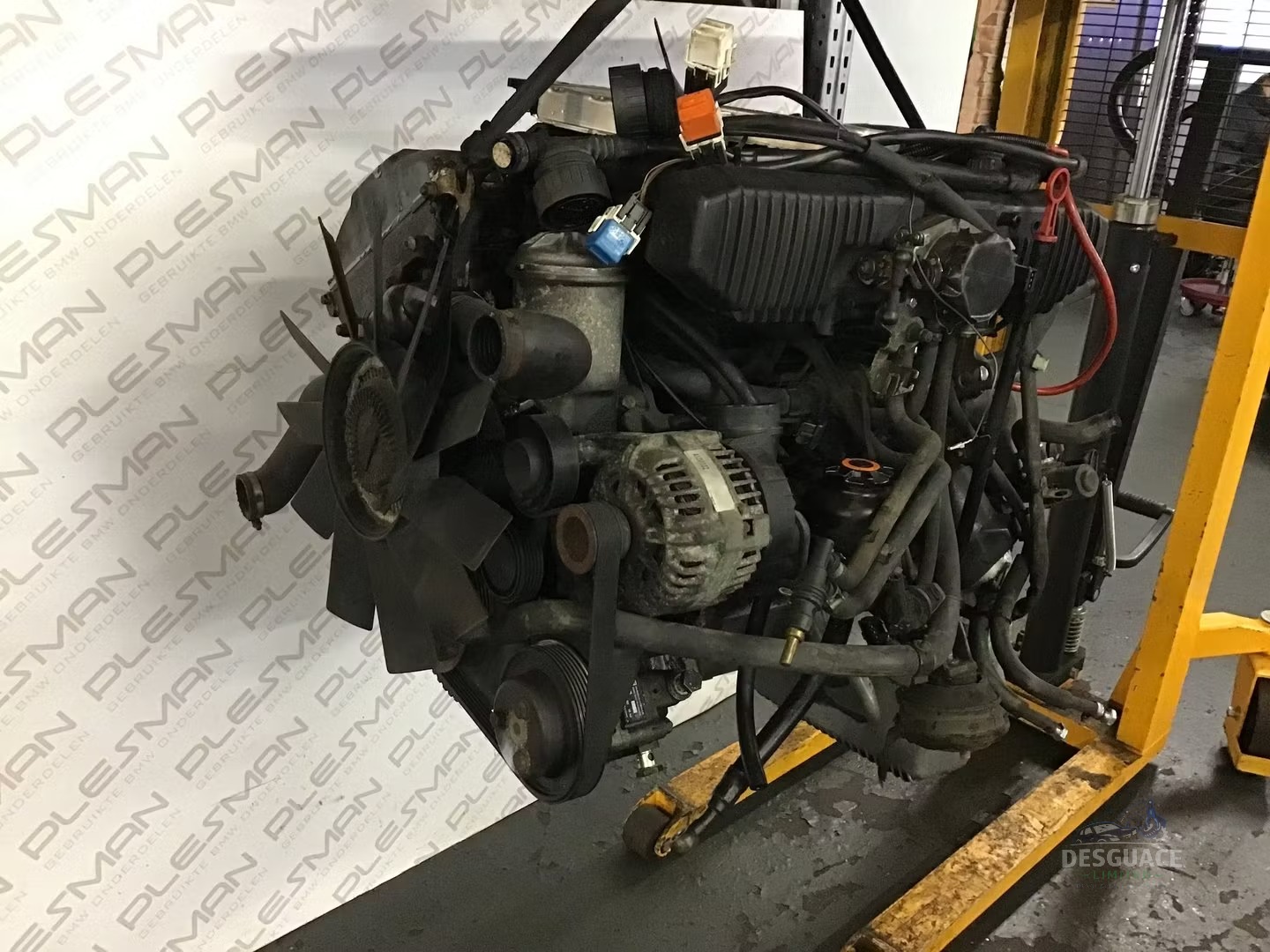 motor M50B25 non vanos BMW E36 motor completo usado en Menorca foto 2