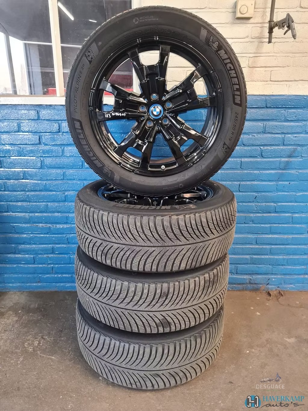 BMW IX3 winterset 245 50 19 originalinalinalinalineel llantas usado en Menorca