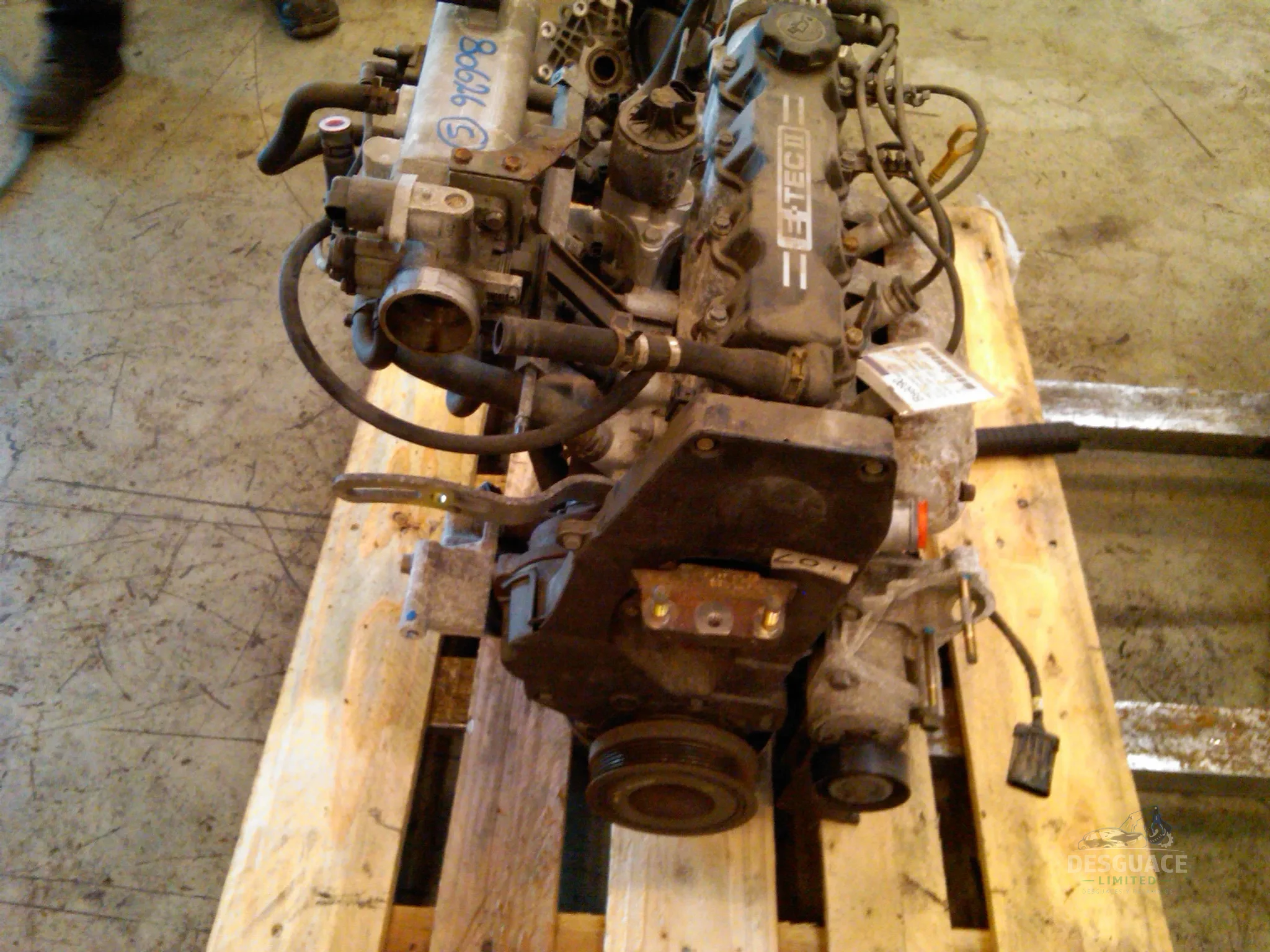 Motor para Daewoo KALOS (KLAS) motor completo usado en Menorca foto 3