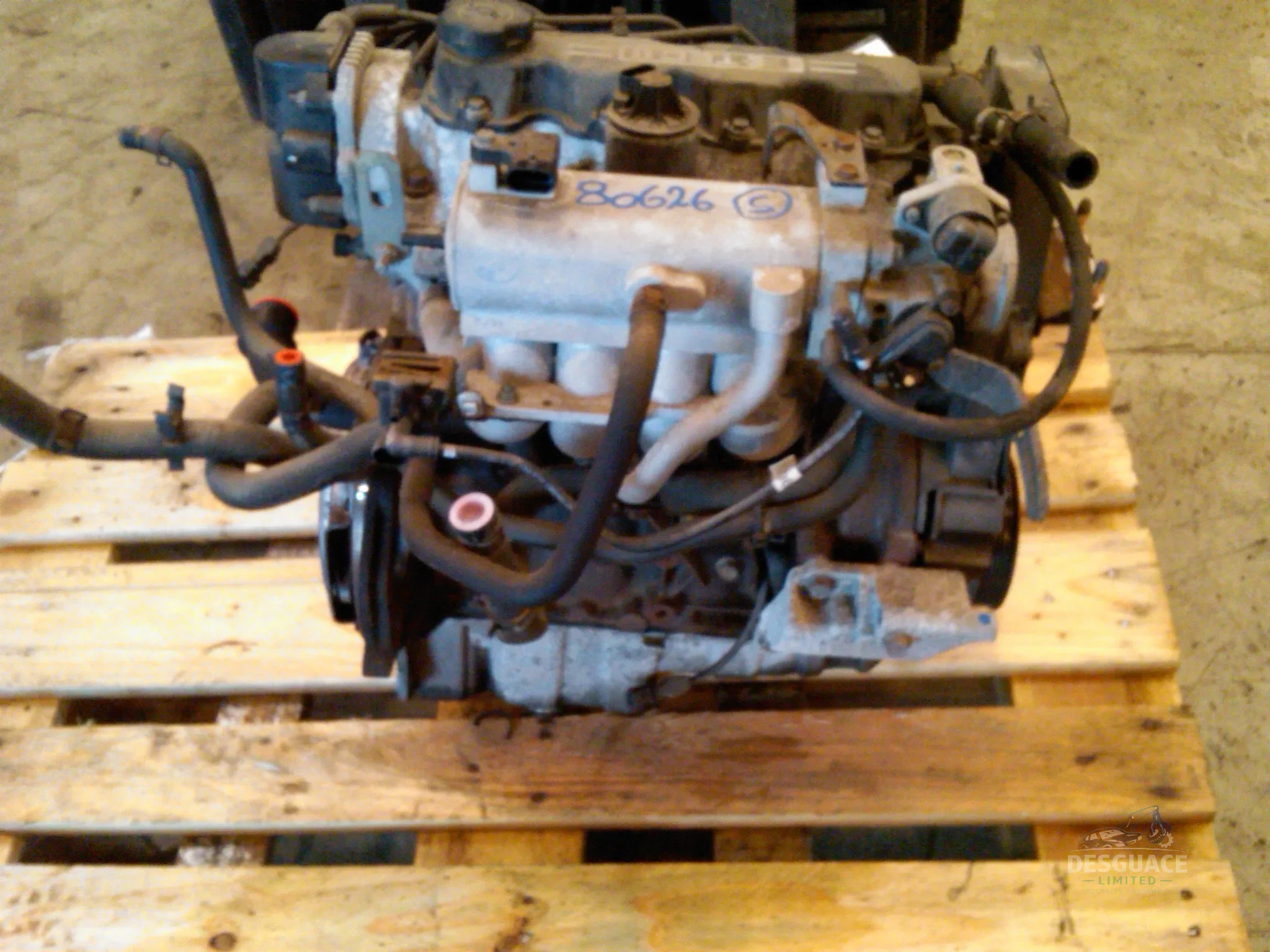 Motor para Daewoo KALOS (KLAS) motor completo usado en Menorca foto 4