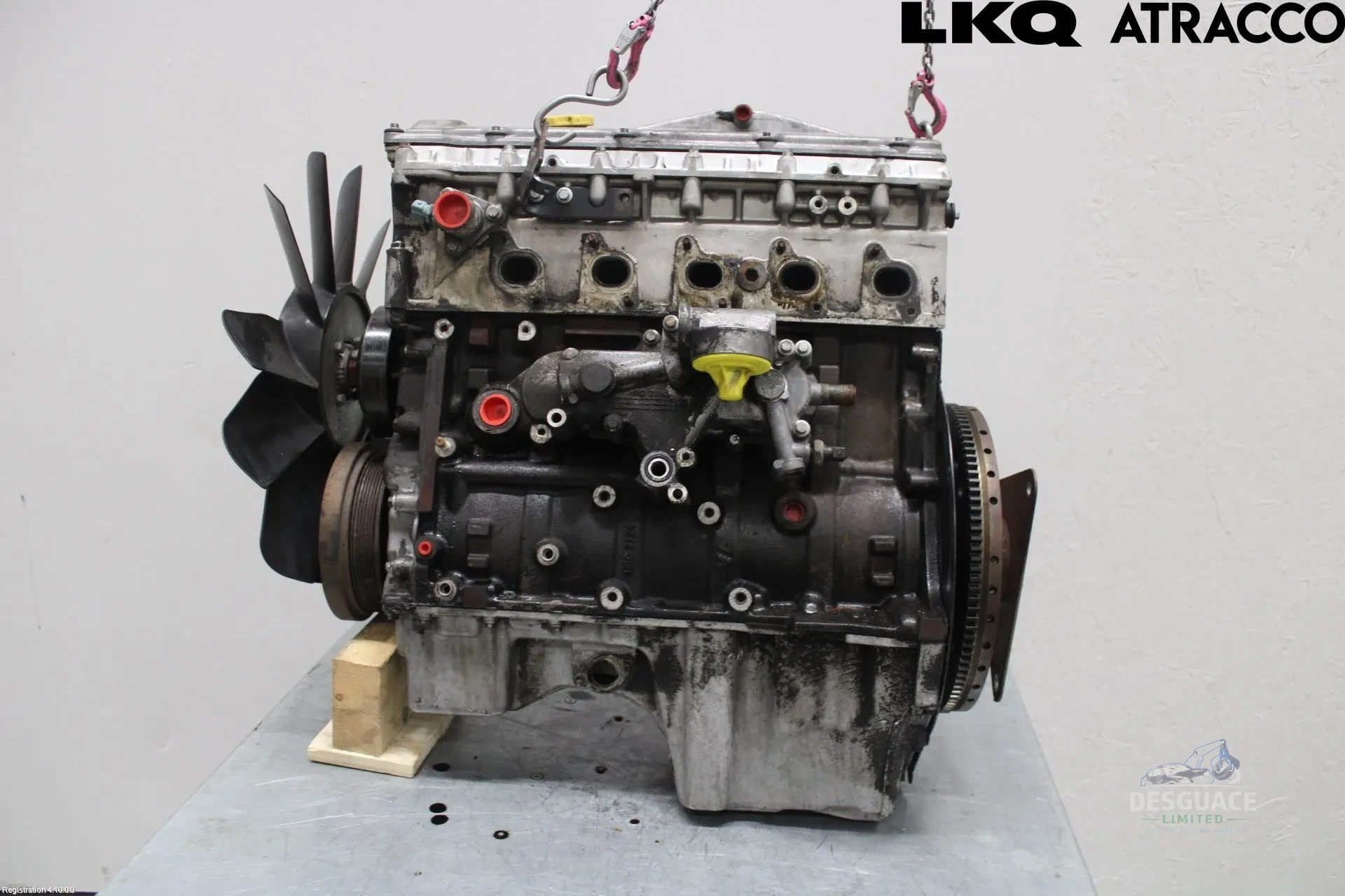 Motor para Land Rover DISCOVERY Mk II (L318) motor completo usado en Menorca foto 2