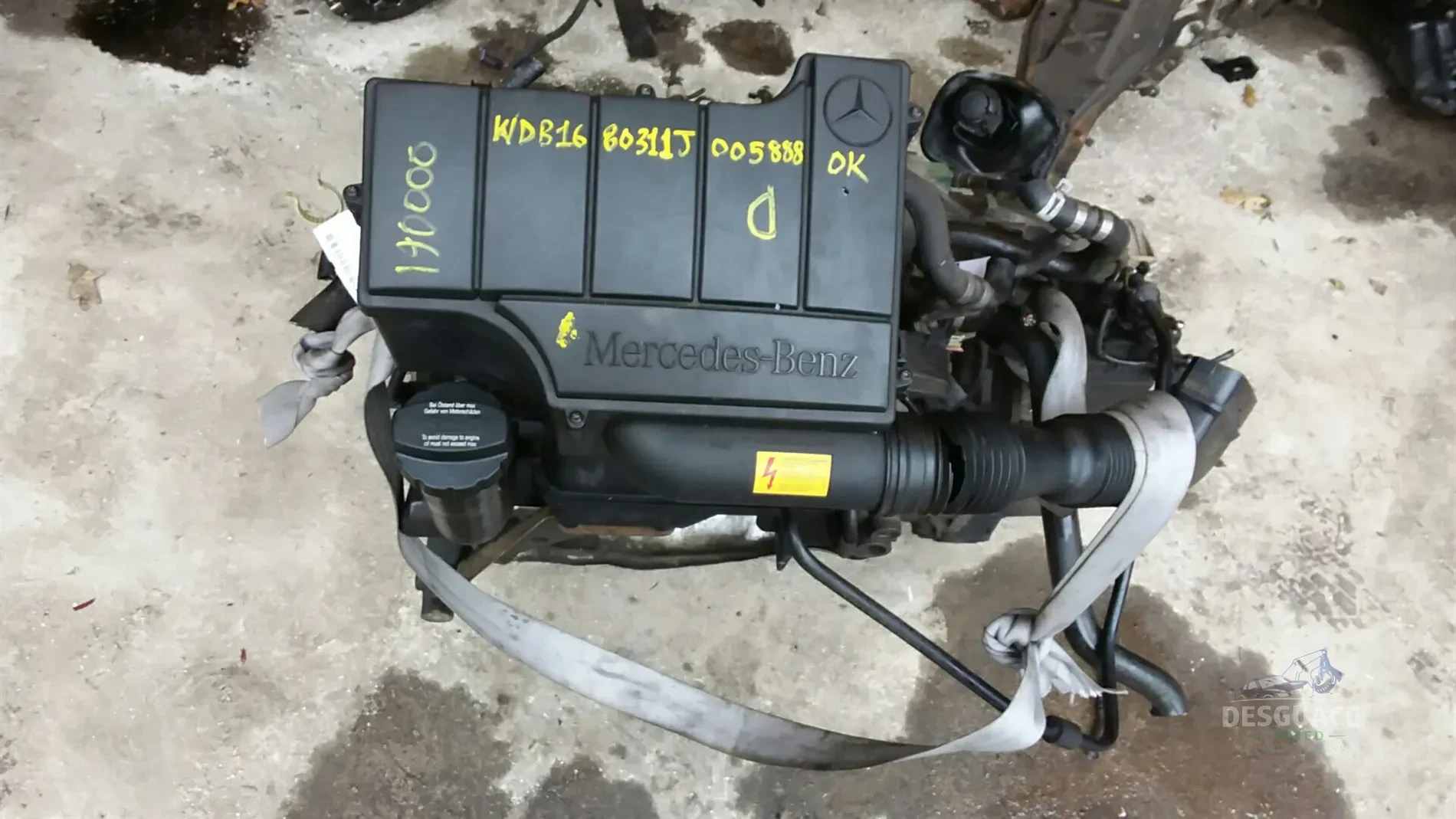 Motor A 166 010 25 02: Motor para Mercedes-Benz A-CLASS (W168) motor completo usado en Menorca foto 4