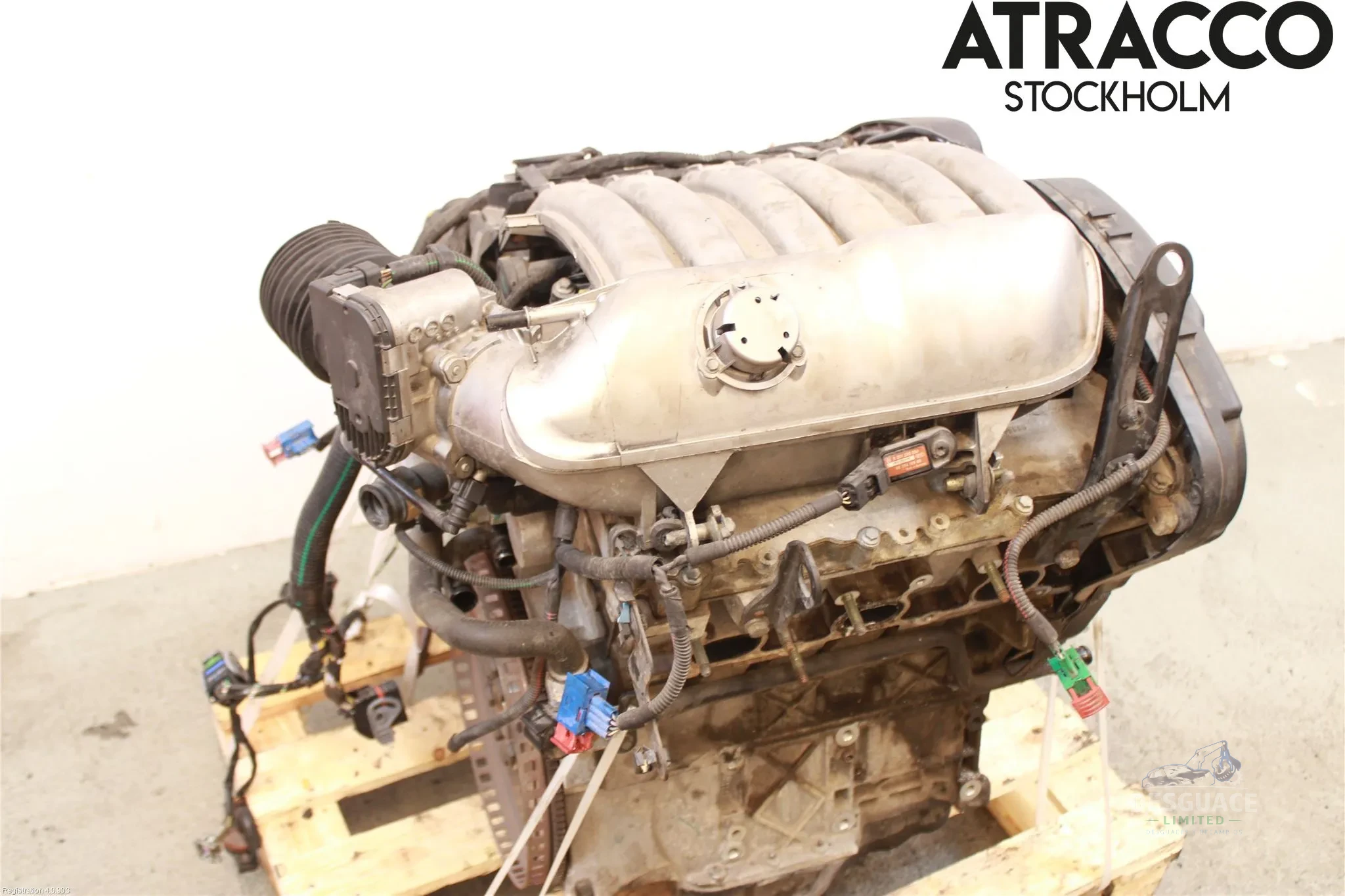 0135 HR: Motor para Peugeot 407 SW (6E_) motor completo usado en Menorca foto 2