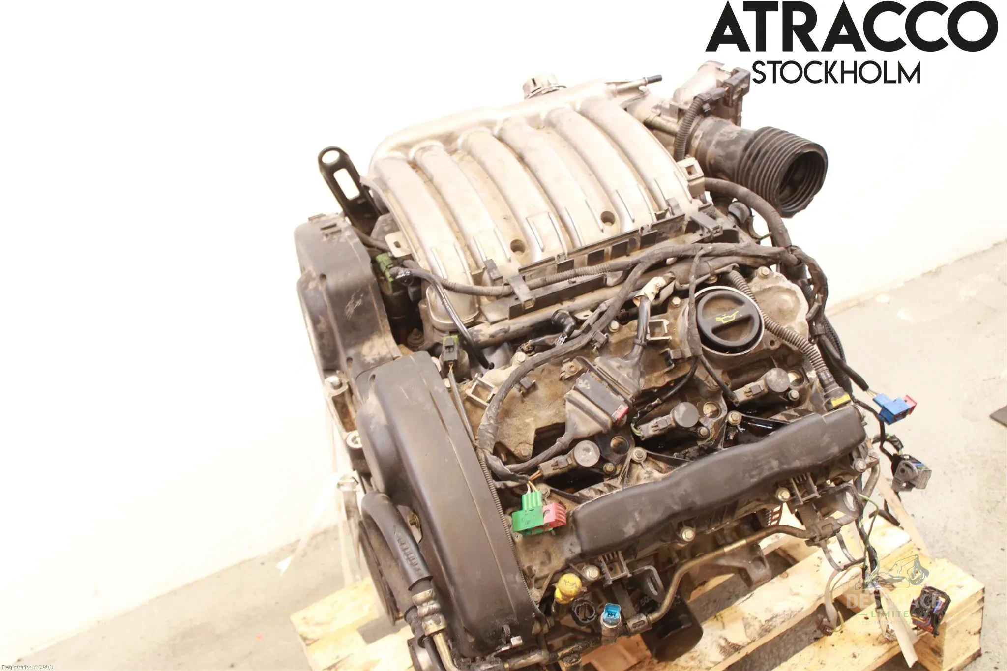 0135 HR: Motor para Peugeot 407 SW (6E_) motor completo usado en Menorca foto 4