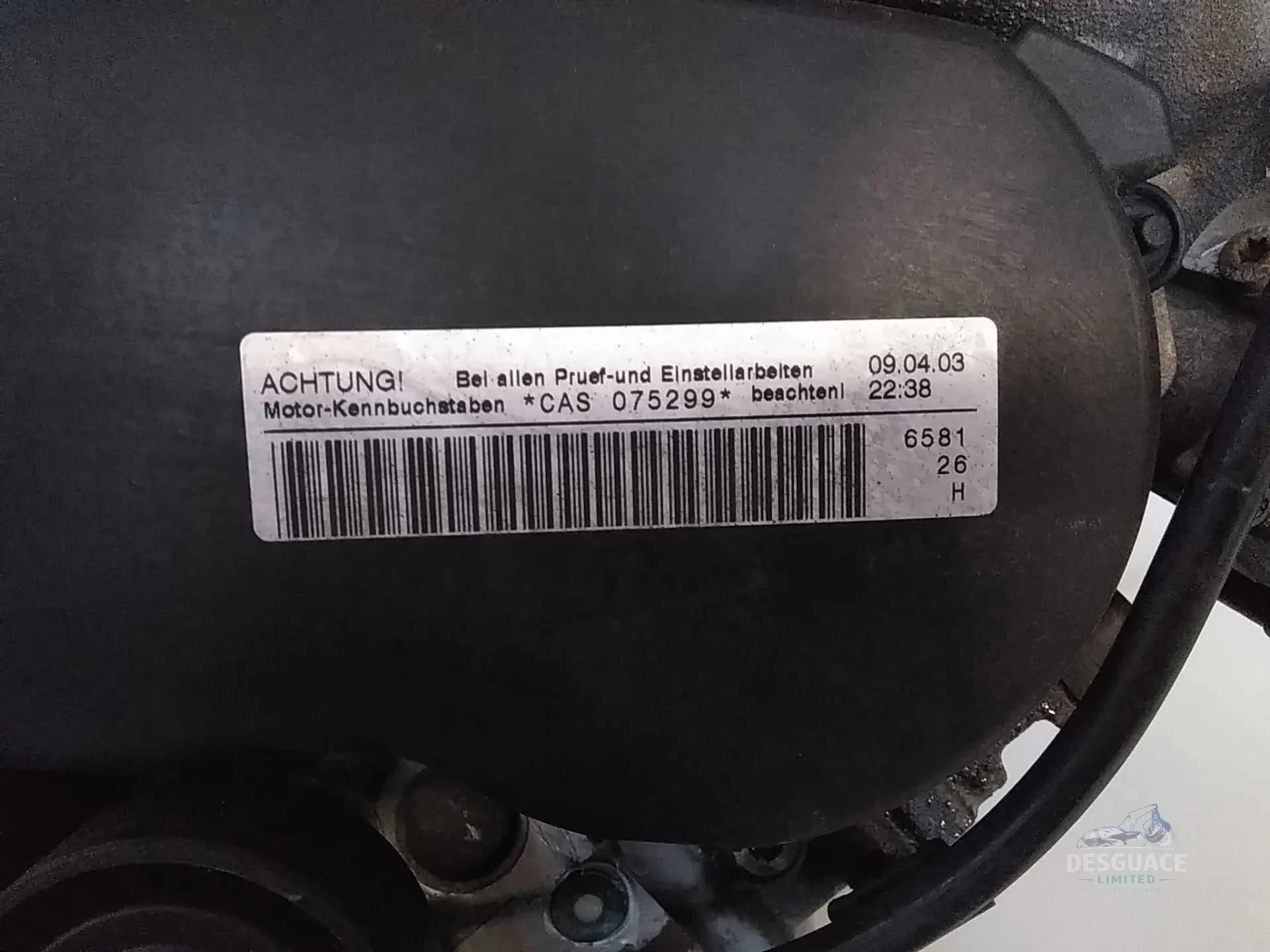 Motor para Porsche CAYENNE (9PA) motor completo usado en Menorca foto 2