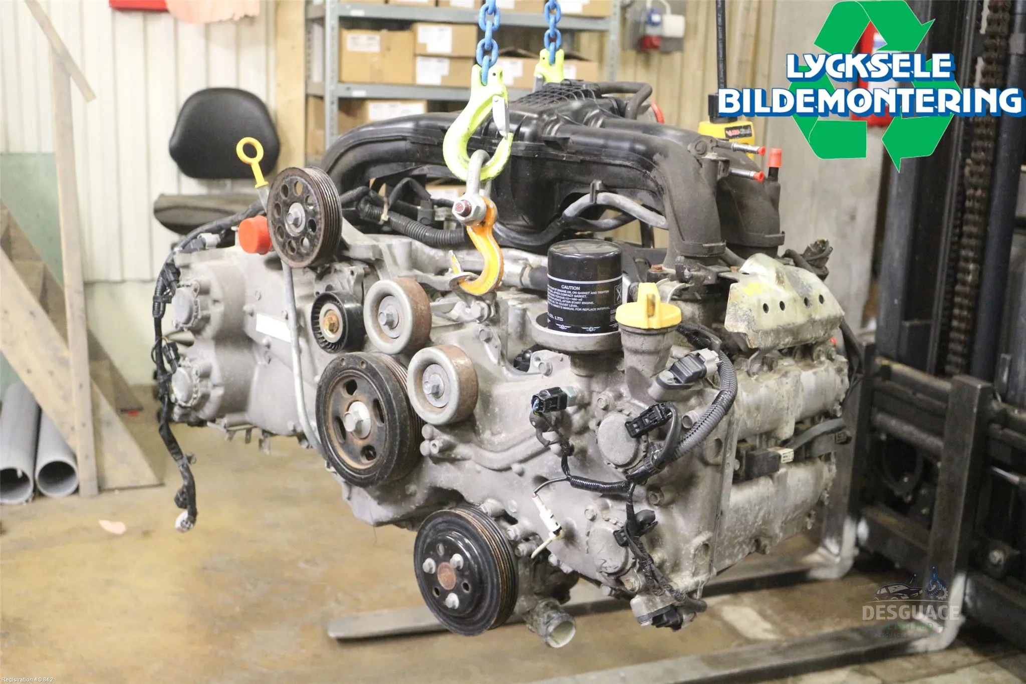 Motor para Subaru XV (_GP_) motor completo usado en Menorca