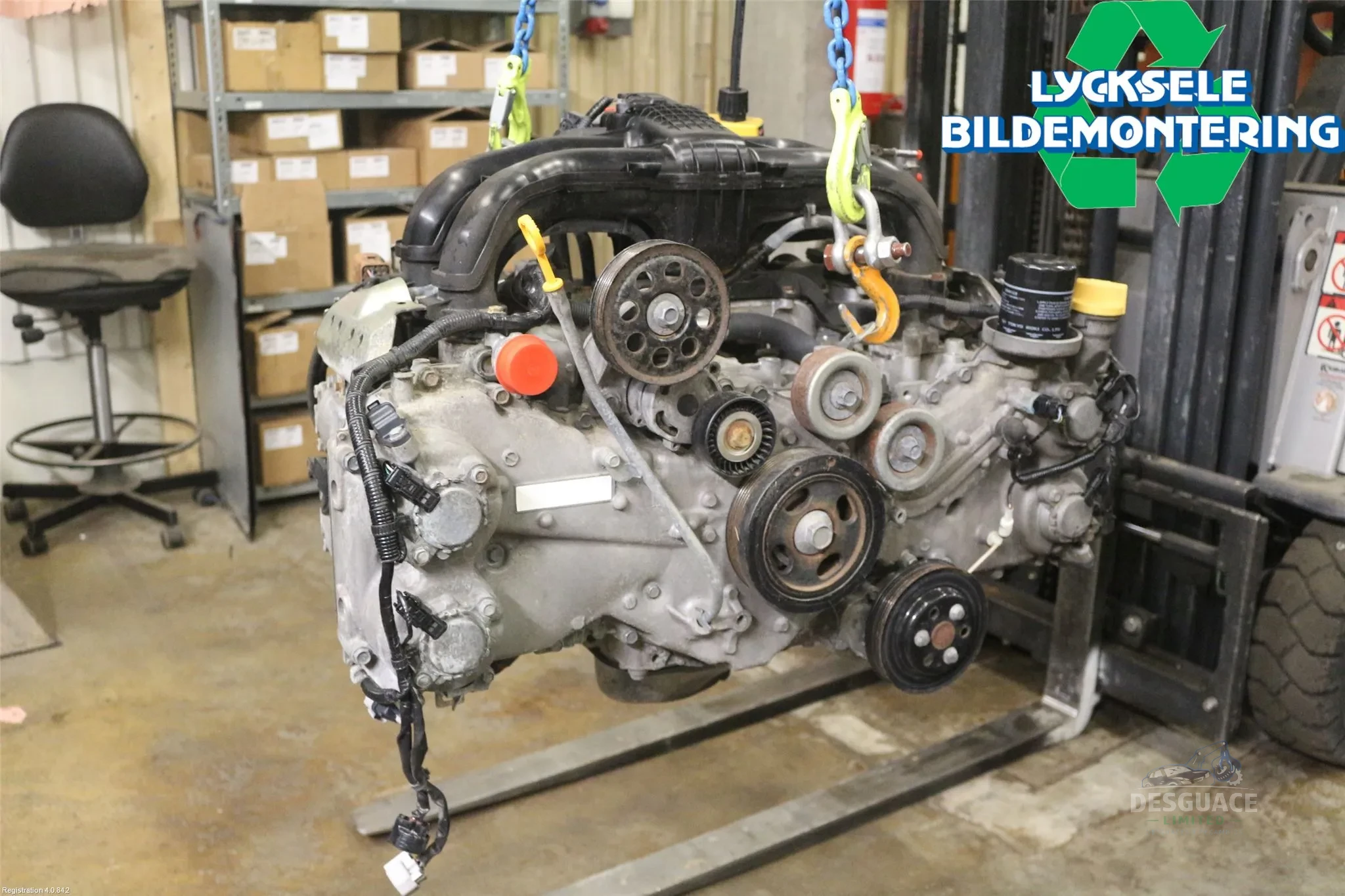 Motor para Subaru XV (_GP_) motor completo usado en Menorca foto 2