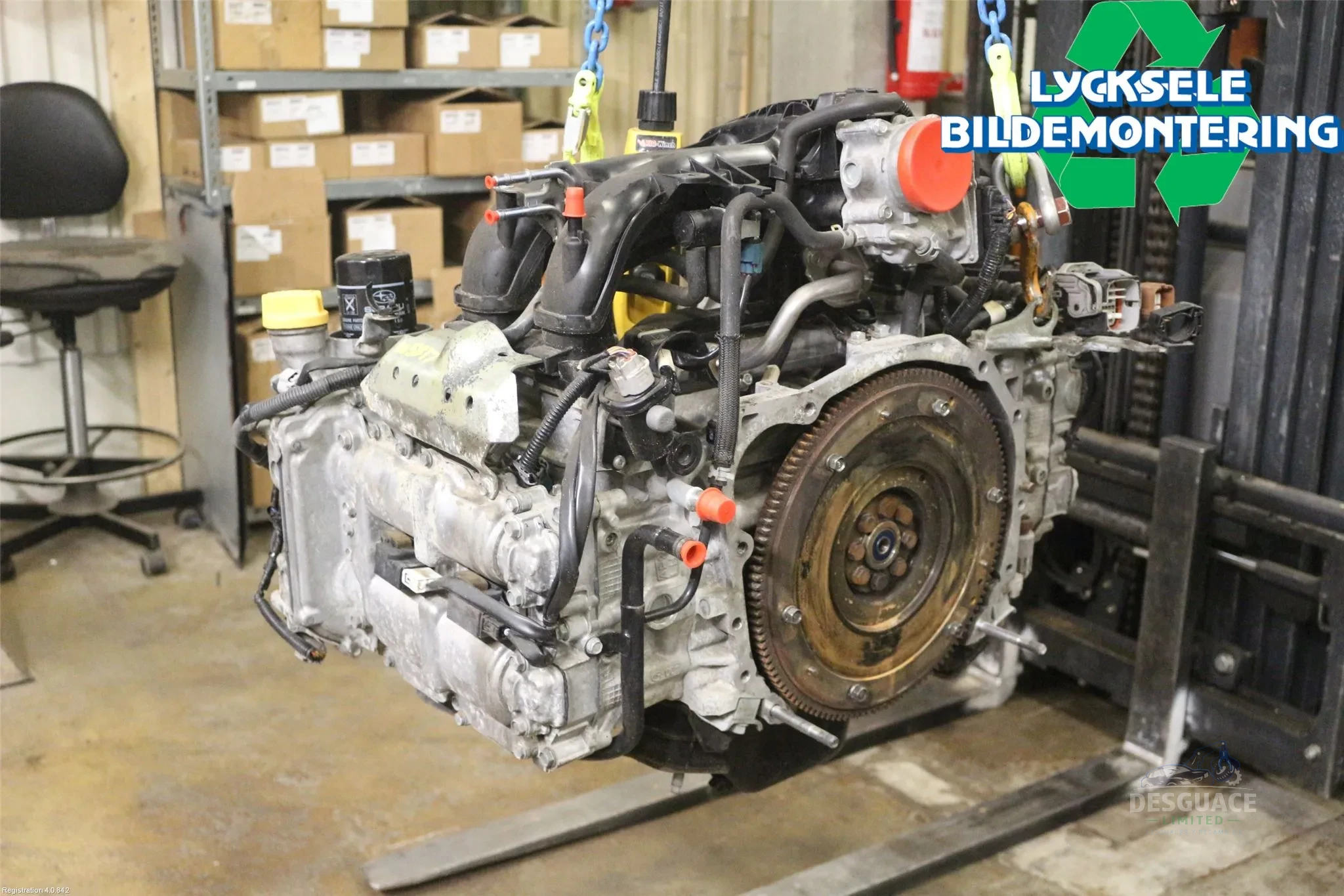 Motor para Subaru XV (_GP_) motor completo usado en Menorca foto 3