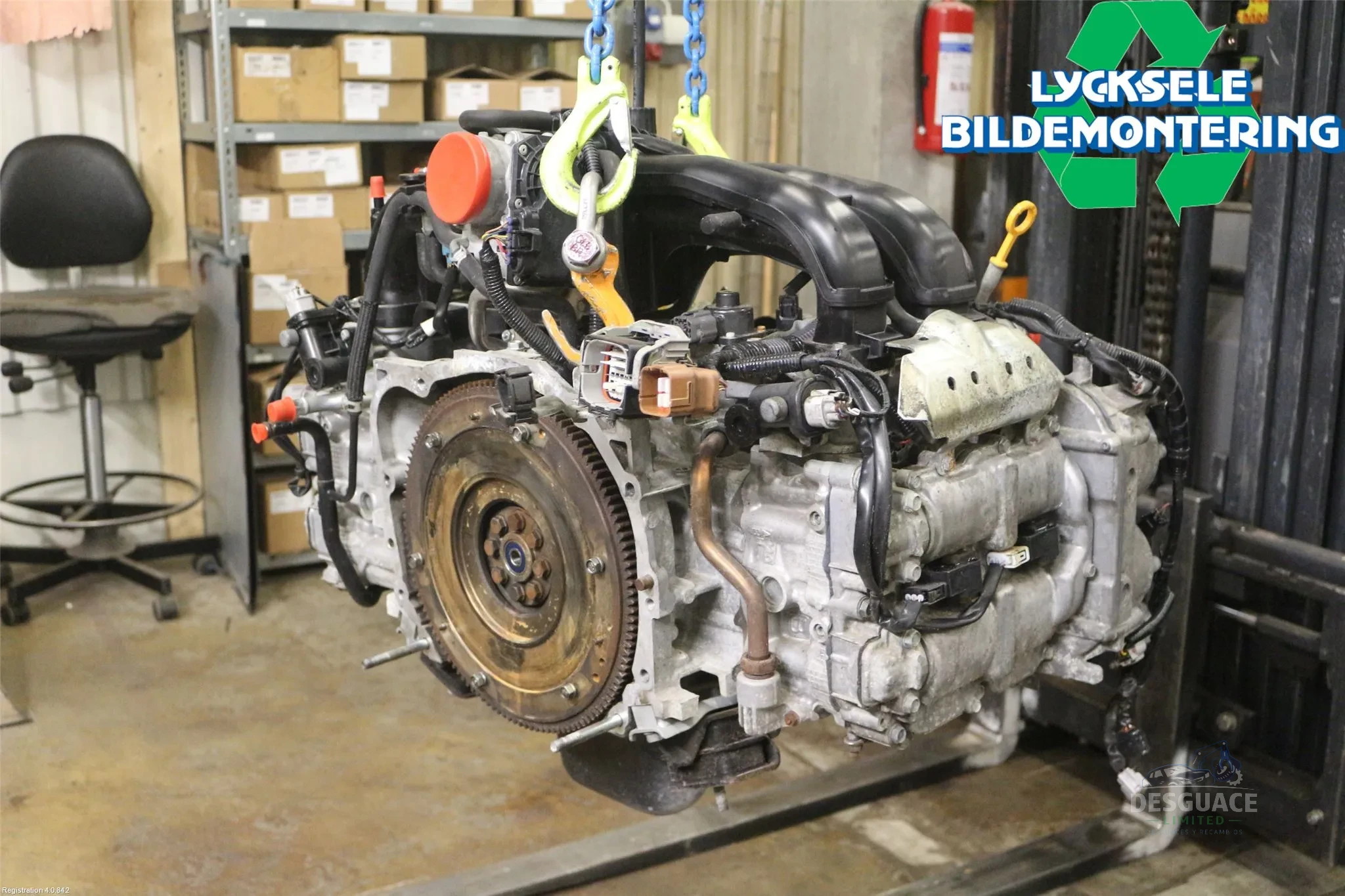 Motor para Subaru XV (_GP_) motor completo usado en Menorca foto 4