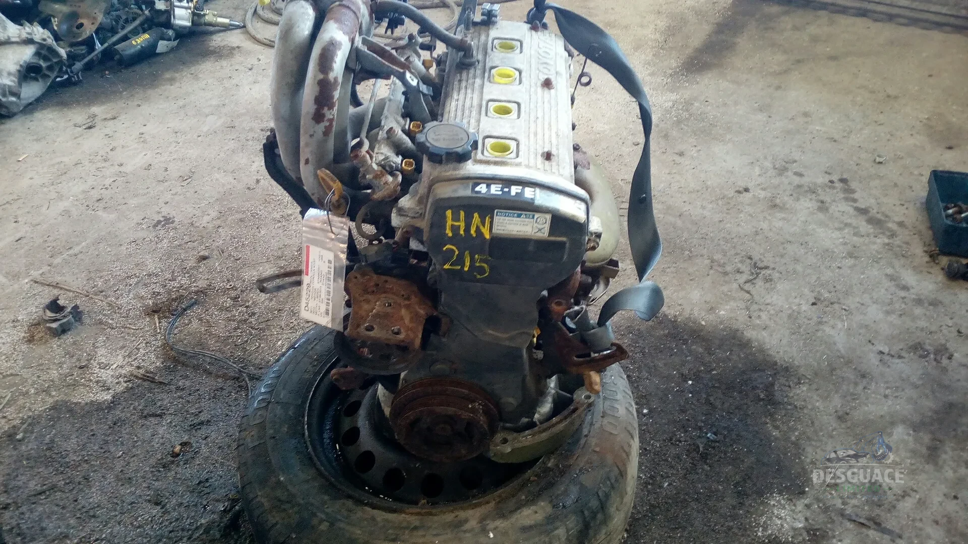 Motor para Toyota COROLLA (_E11_) motor completo usado en Menorca foto 2