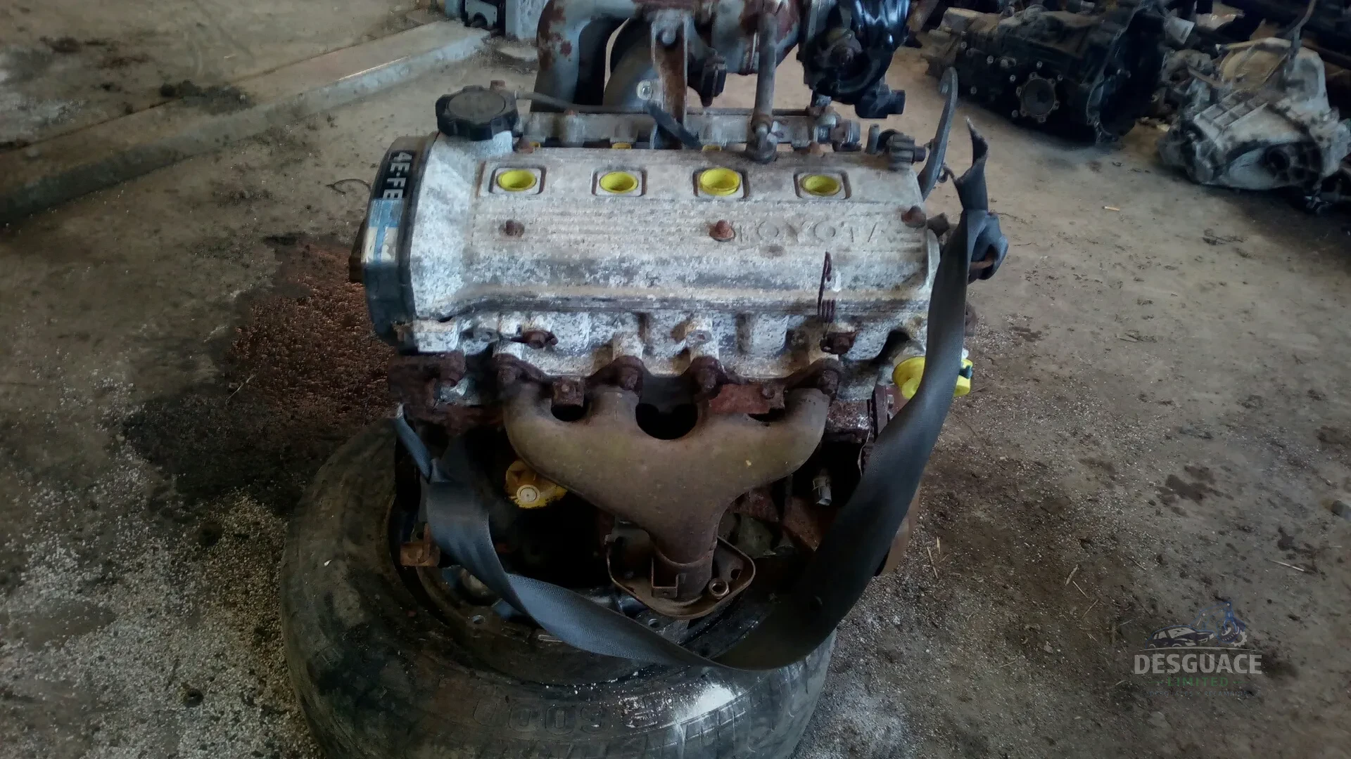 Motor para Toyota COROLLA (_E11_) motor completo usado en Menorca foto 4