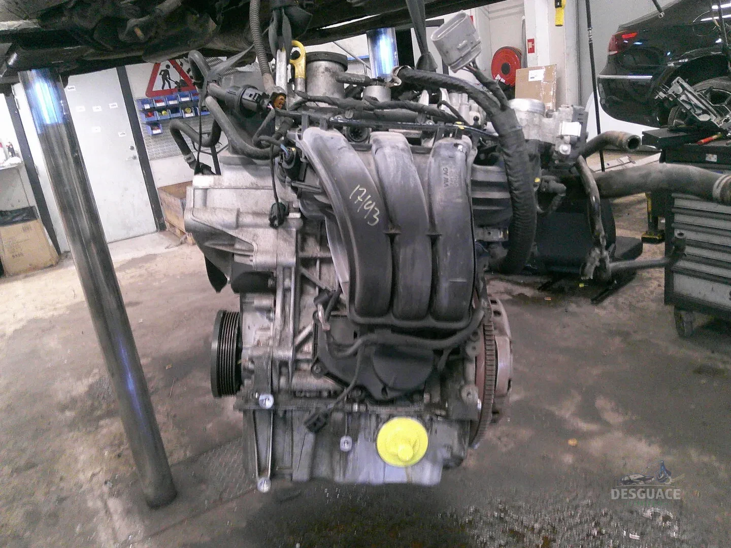 Motor 04C100098A CHYA: Motor para VW UP (121, 122, BL1, BL2, BL3, 123) motor completo usado en Menorca